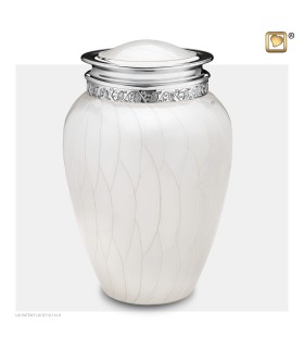 Kleine Messing Urn 'Blessing' Wit