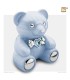 Messing Urn blauw 'Cuddle Bear'