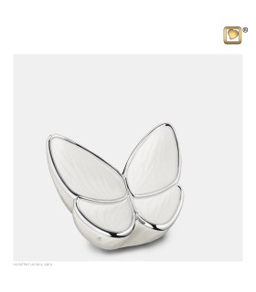 Messing Mini Urn wit 'Butterfly'