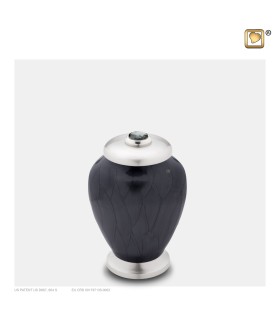 Messing Mini Urn 'Simplicity Black'