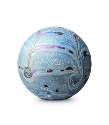 Glazen Elan-line Urn Zee Blauw 4 Liter