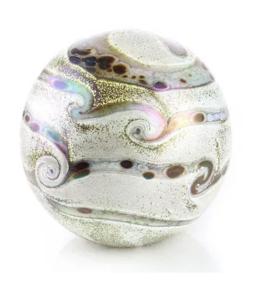 Glazen Elan-line Urn Ivoor 4 Liter