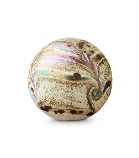 Glazen Elan-line Urn Ivoor 4 Liter