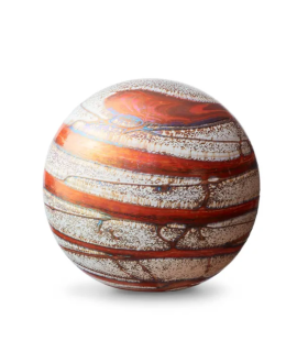 Glazen Elan-line Urn Terra 4 Liter