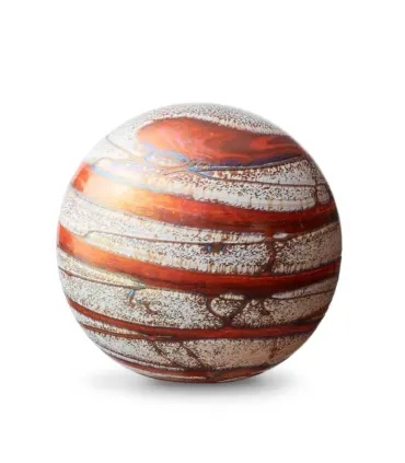 Glazen Elan-line Urn Terra 4 Liter