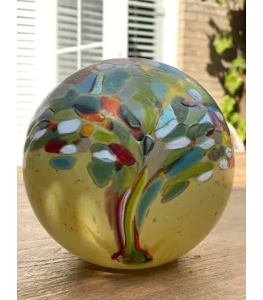 Glazen Elan-line Urn Flower Field 4 Liter