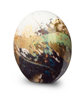 Glazen Elan-line Urn Elegance Disk 3.5 Liter