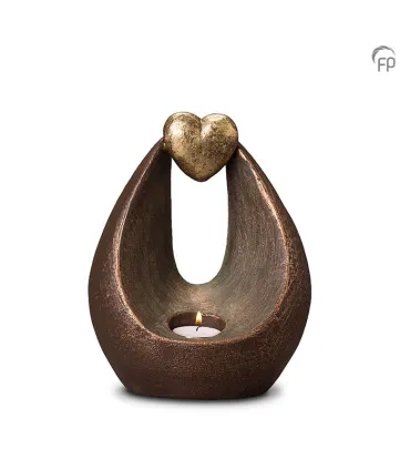 Keramische Geert Kunen Urn Verlicht hart