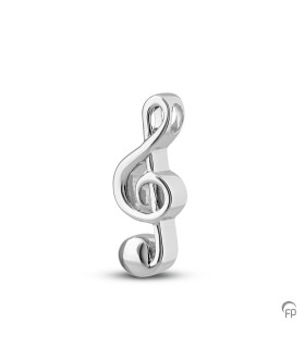 Zilveren Ashanger Muziek G-Sleutel