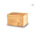 Grote MDF Houten Urn Lichtbruin