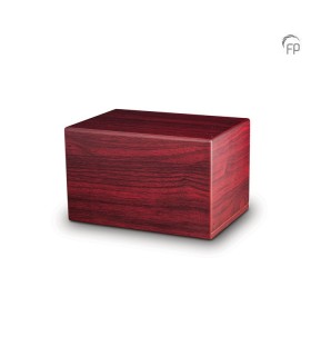 Grote MDF Houten Urn Roodbruin