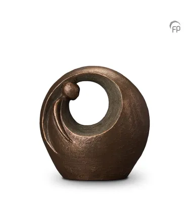 Keramische Geert Kunen Urn Eenzaam, maar niet alleen