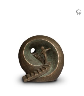 Keramische Geert Kunen Urn klein Naar het licht