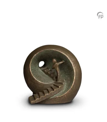 Keramische Geert Kunen Urn klein Naar het licht