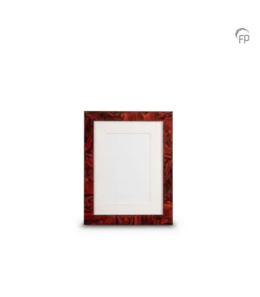 Kleine Houten Fotolijst Roodbruin (15x20cm)