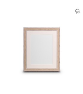 Grote Houten Fotolijst Lichtbruin/Wit (20x25cm)