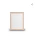 Medium Houten Fotolijst Lichtbruin/Wit (18x24cm)