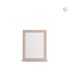 Kleine Houten Fotolijst Lichtbruin/Wit (15x20cm)