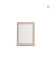 Kleine Houten Fotolijst Lichtbruin/Wit (15x20cm)
