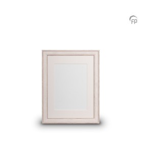 Medium Houten Fotolijst Gebroken Wit (18x24cm)