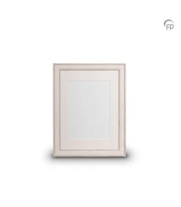 Medium Houten Fotolijst Gebroken Wit (18x24cm)