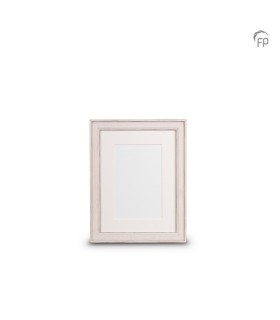 Kleine Houten Fotolijst Gebroken Wit (15x20cm)