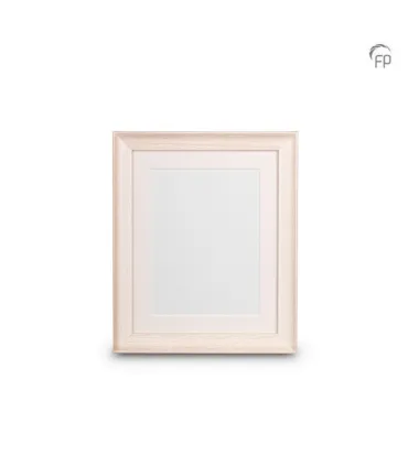 Grote Houten Fotolijst Gebroken Wit 2 (20x25cm)