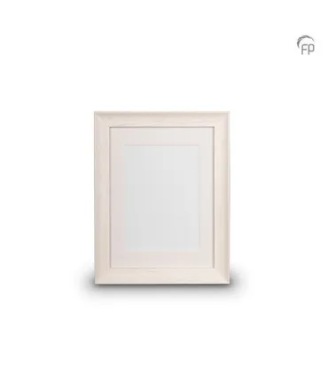 Medium Houten Fotolijst Gebroken Wit (18x24cm)