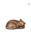 Keramische Geert Kunen Dierenurn Slapende Kat