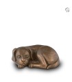 Keramische Geert Kunen Dierenurn Slapend Hondje