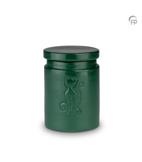 Biologische Dierenurn Groen 'Katje'