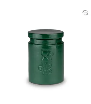 Biologische Dierenurn Groen 'Katje'