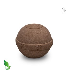 Biologische Dierenurn Zand Bruin Pootafdrukjes Samsara