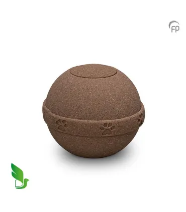 Biologische Dierenurn Zand Bruin Pootafdrukjes Samsara