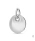 Zilveren Ashanger Rond en Bol