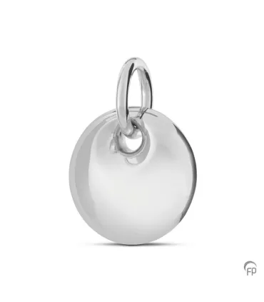 Zilveren Ashanger Rond en Bol