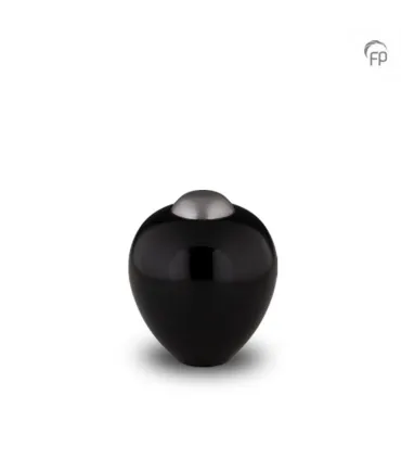 Metalen Mini Urn 'Amore' Onyx