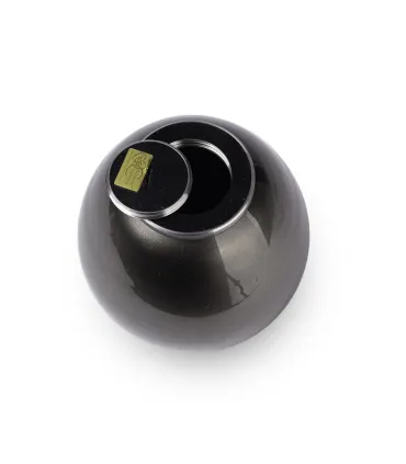 Glazen Kaarsenhouder Bohemian Crystal zwart