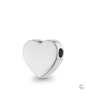 Zilveren Ashanger Hart
