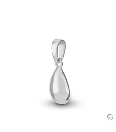 Zilveren Ashanger met oog Traan