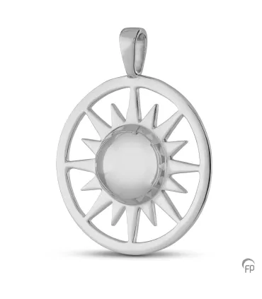 Zilveren Ashanger Zon