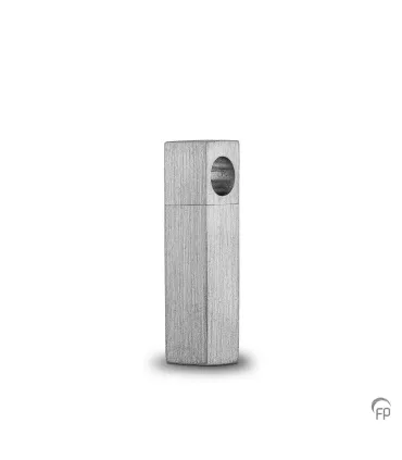 Zilveren Ashanger mat Vierkante Buis