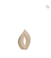 Kleine Keramische Urn 'Venezia' Matbeige