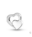 Zilveren Ashanger Dubbel Hart