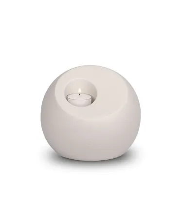 Middel Porseleinen urn Lumos