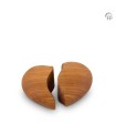 Houten duo keepsake hart