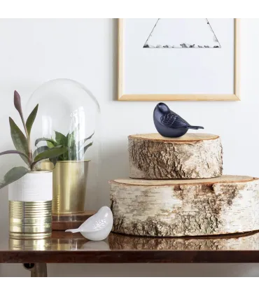 Metalen Mini Urn Songbird Saffierblauw