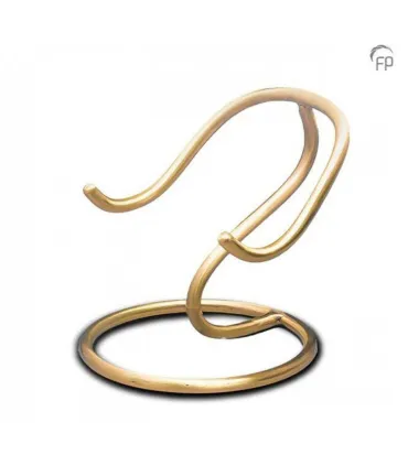 Goudkleurige Messing Standaard voor de Hart Urnen