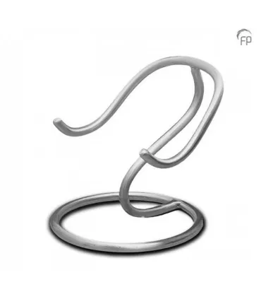 Zilverkleurige Messing Standaard voor de Hart Urnen