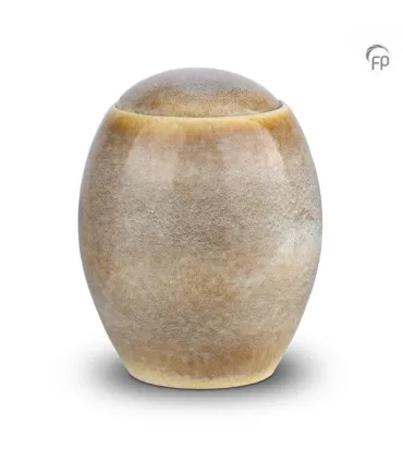 Grote Keramische Crafts Urn Zandwit Beige